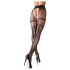 Cottelli - Collant a rete aperto doppio effetto - nero - L/XL
