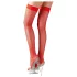 Cottelli - Autoreggenti rete fine - rosso - M