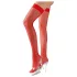 Cottelli - Autoreggenti rete fine - rosso - XL
