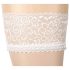 Cottelli - Autoreggenti in satin (bianco)