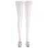 Cottelli - Autoreggenti satinato - bianco - 4/L