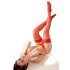 Cottelli - Calze autoreggenti in raso (rosso) - 4/L