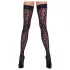 Cottelli Legwear - autoreggenti leopardate - nero