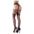 Cottelli - Calze ondulate sexy (nero) - XL