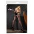 Cottelli - Calze ondulate sexy (nero) - XL