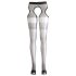 Cottelli - Calze ondulate sexy (nero) - XL