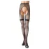 Cottelli - calze a rete sexy con pizzo - nero