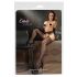 Cottelli - Calze a rete sexy con motivi (nero)
