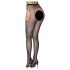 Cottelli Legwear - collant aperti lucidi - nero S-L