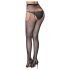 Cottelli Legwear - collant aperti lucidi - nero S-L