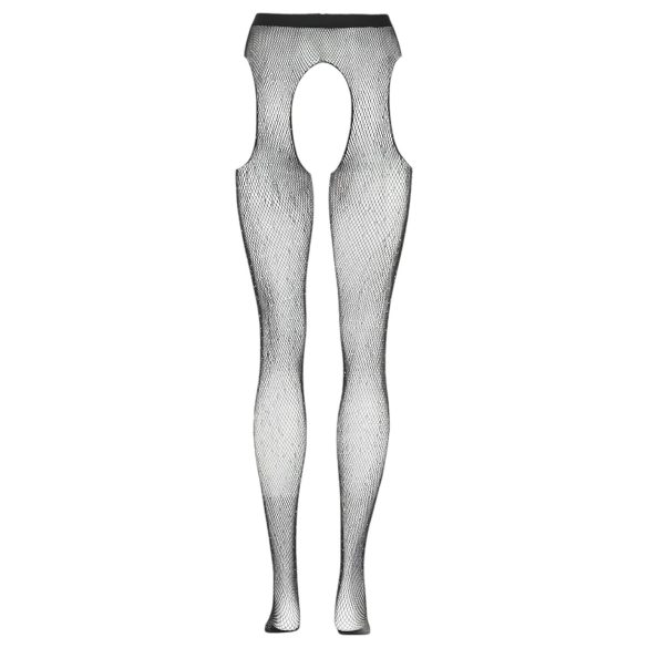 Cottelli Legwear - collant aperti lucidi - nero S-L