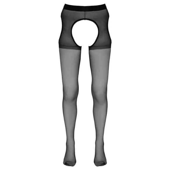 Cottelli - collant aperto sul cavallo (nero)