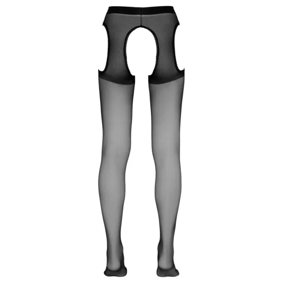 Cottelli - collant aperto sul cavallo (nero)