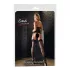 Cottelli - autoreggente velata con riga posteriore e tallone alto - nero - 3