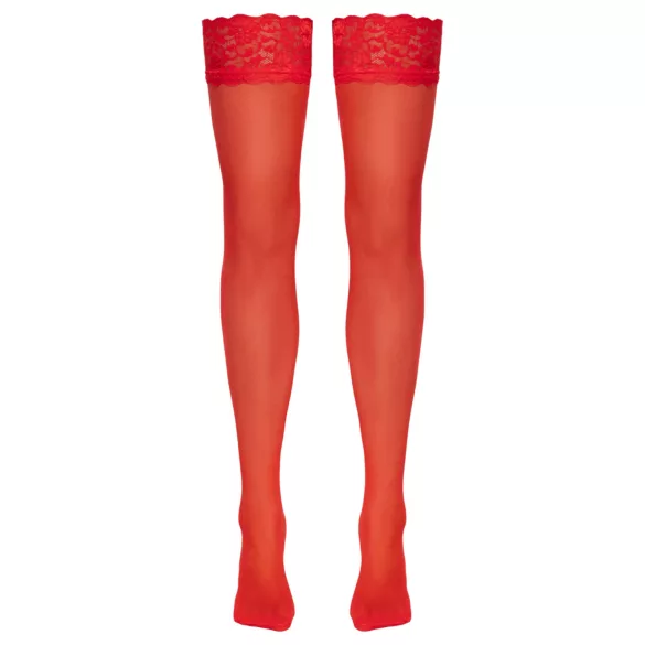 Cottelli - autoreggenti seta - rosso