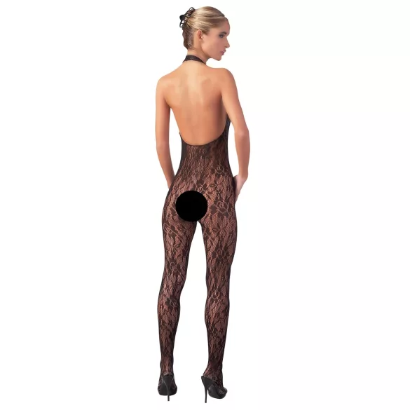 NO:XQSE - body in pizzo con perle decorative