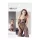 NO:XQSE - body in pizzo e rete - nero - taglia S-L