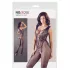 NO:XQSE - body in rete senza maniche aperto - nero S-L