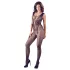 NO:XQSE - body in rete senza maniche aperto - nero S-L