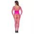 Cottelli - bodystocking rete - rosa - taglia S-L