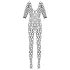Cottelli - body a rete sexy donna - nero - taglia S-L