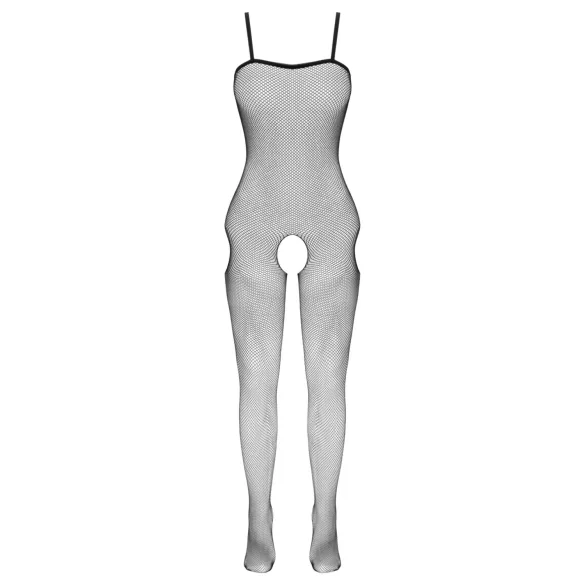 Cottelli Fantasy - body in rete aperto con spacco sui fianchi (nero) - S-L