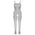 Cottelli Fantasy - body in rete aperto con spacco sui fianchi (nero) - S-L