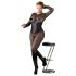 Cottelli Plus Size - Corsetto Satinato Nero - 2XL