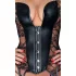 Noir - corsetto con reggicalze in pizzo - nero - M
