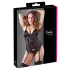 Cottelli - Top con Reggicalze Regolabile (nero)