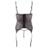 Cottelli - Top con Reggicalze Regolabile (nero)
