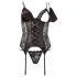 Cottelli - Top con Reggicalze Regolabile (nero)