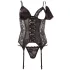 Cottelli - Top con Reggicalze Regolabile (nero)