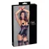 Cottelli Bondage - Reggiseno push up con collarino - effetto lucido nero - L