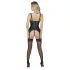 Abierta Fina - reggiseno sollevante con reggicalze - nero - M
