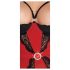 Cottelli - completo con reggiseno in pizzo (rosso) - M