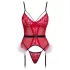 Cottelli - set di lingerie natalizio (rosso) - L/XL