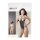NO:XQSE - Body intimo aperto con strass - nero - taglia S-L
