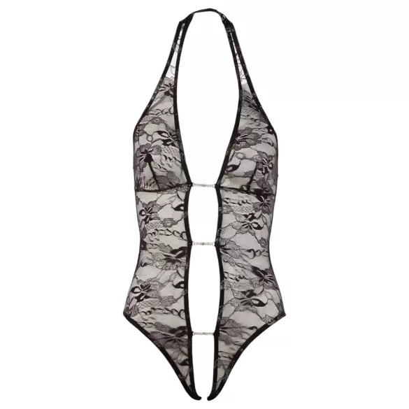 Abierta Fina - body in pizzo - effetto brillante