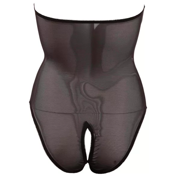 Abierta Fina - body in pizzo - effetto brillante - M