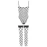 NO:XQSE - completo intimo rete - nero (S-L)