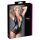 Cottelli - body retato lucente (nero) - XL