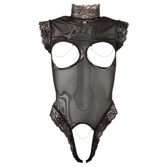 Abierta Fina - body donna sexy - pizzo trasparente - M