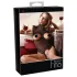 Abierta Fina - body donna sexy - pizzo trasparente - XL