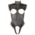 Abierta Fina - body donna sexy - pizzo trasparente - XL