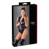 Cottelli - body sexy - trasparente - nero - M