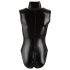 Cottelli - body sexy - trasparente - nero - XL