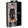 Cottelli Bondage - body senza maniche lucido con polsini - nero