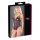 Cottelli - body aperto in pizzo con perle (nero)