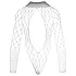 NO:XQSE - body a maniche lunghe in rete - nero (S-L)